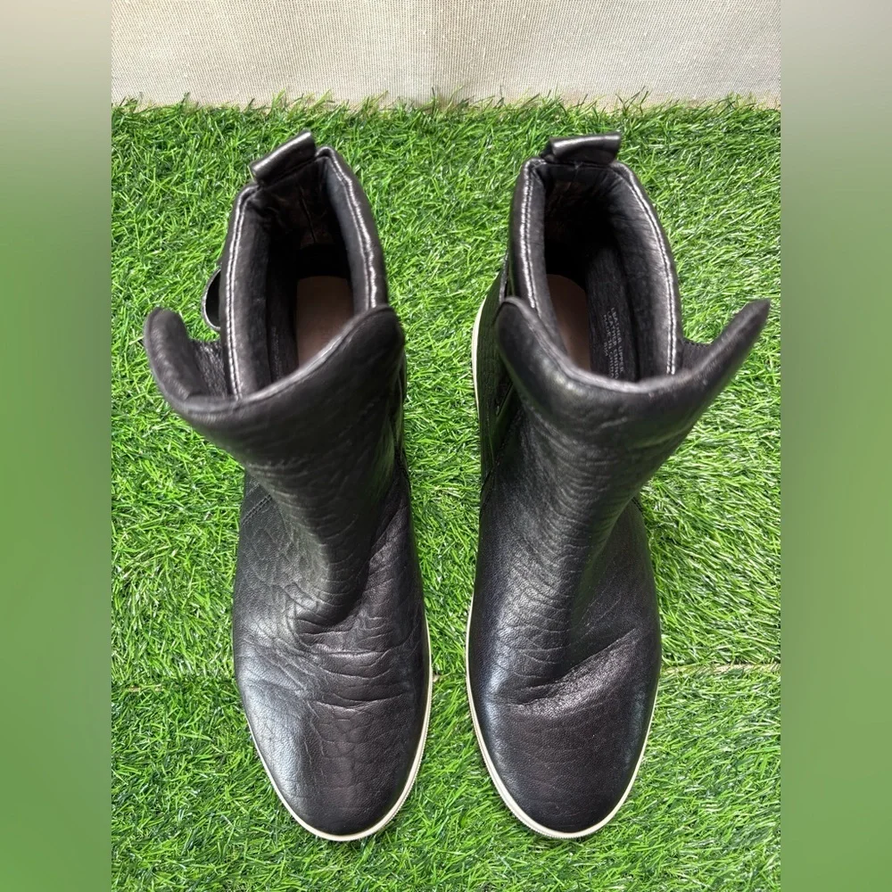 Pour LA Victoire Women’s FS Leather Boots-Size: 8.5-Color: Black-Preowned, EUC